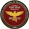 nation top one percent 2022 badge